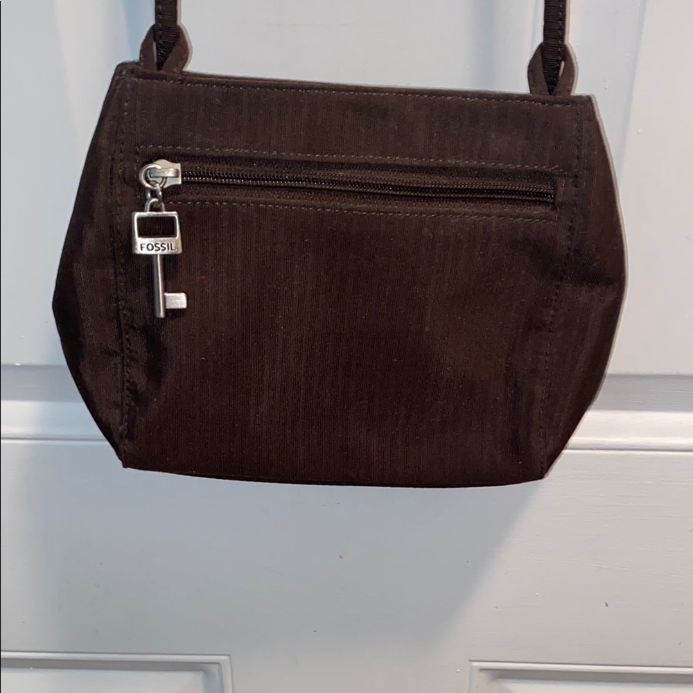 Fossil Dark Brown Shoulder Bag